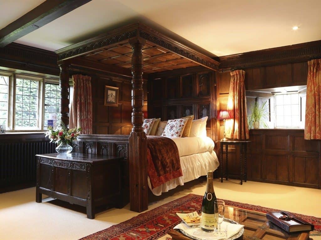 Four poster beds in every room at this elegant place to stay.