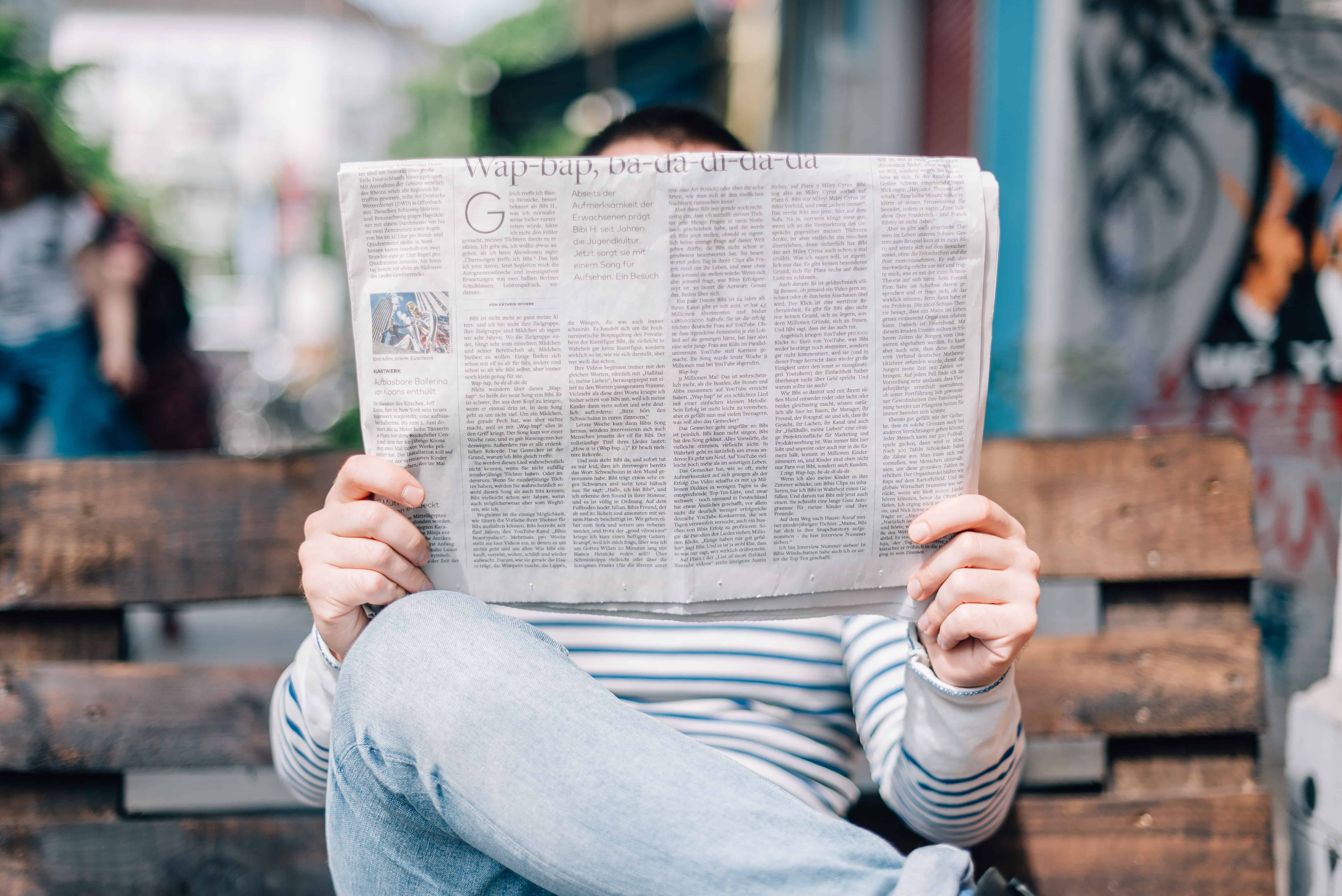 newspaper, publicity, hotels, B&Bs, rooms