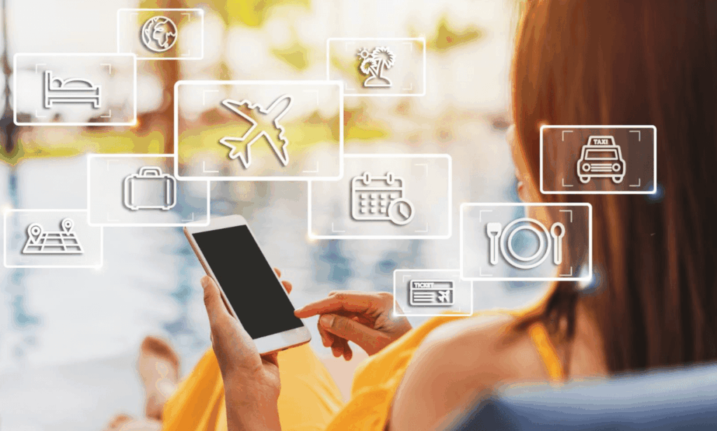 AI for travel planning: Being found, being booked 